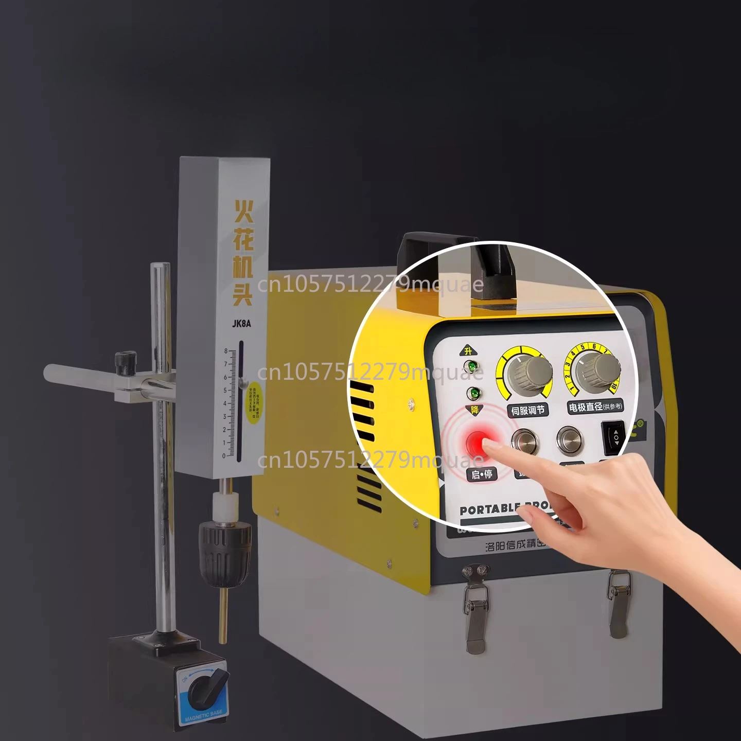 EDM-500C Перфоратор для снятия разрушения крана Портативный электроэрозионный станок для снятия крана
EDM-500C Перфоратор для снятия разрушения крана Портативный электроэрозионный станок для снятия крана