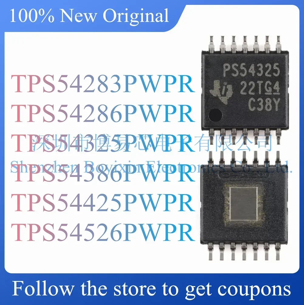 NEW TPS54283PWPR TPS54286PWPR TPS54325PWPR TPS54386PWPR TPS54425PWPR TPS54526PWPR Original Product
NEW TPS54283PWPR TPS54286PWPR TPS54325PWPR TPS54386PWPR TPS54425PWPR TPS54526PWPR Original Product