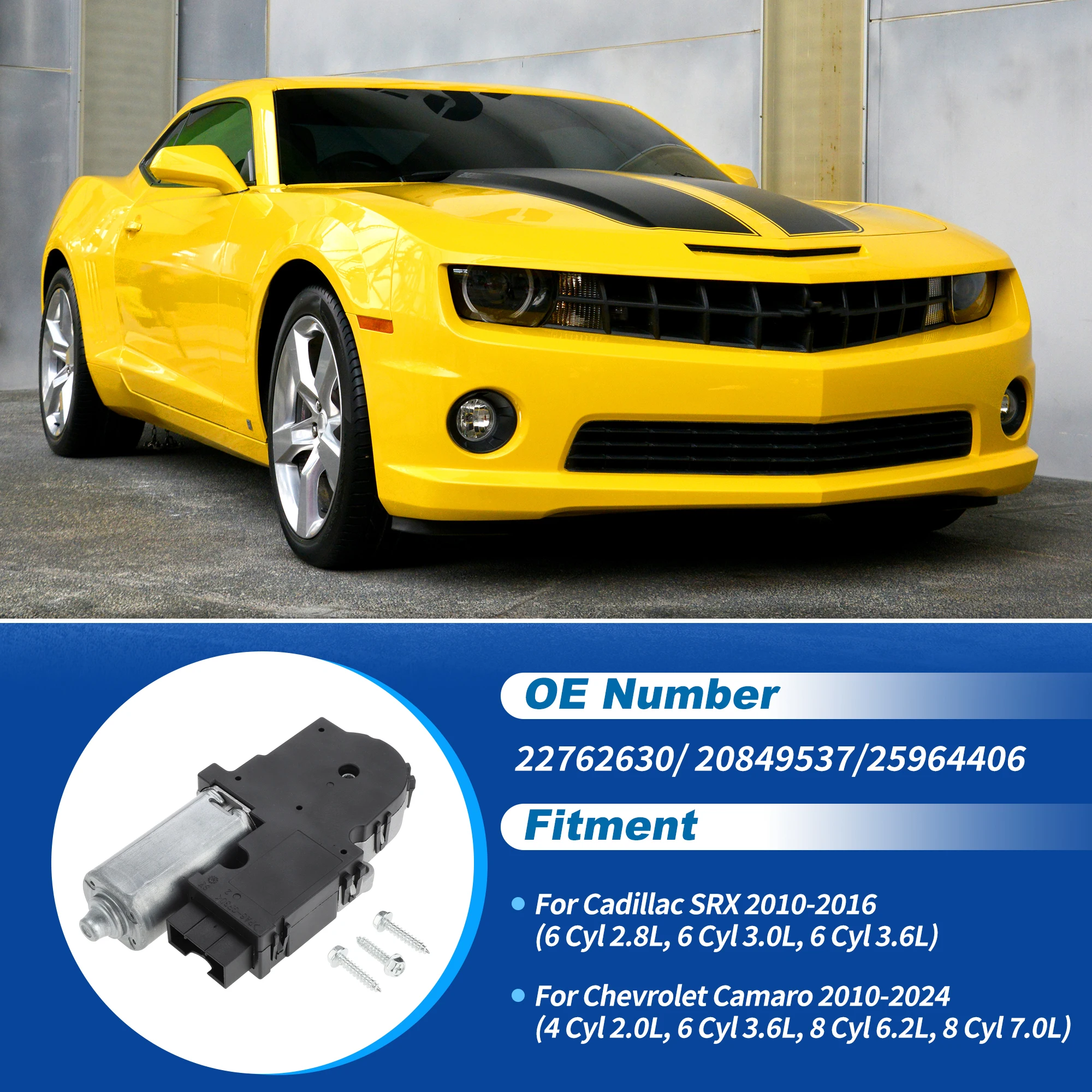 UXCELL Sunroof Motor with Control Module for Cadillac SRX for Chevrolet Camaro 22762630
UXCELL Sunroof Motor with Control Module for Cadillac SRX for Chevrolet Camaro 22762630