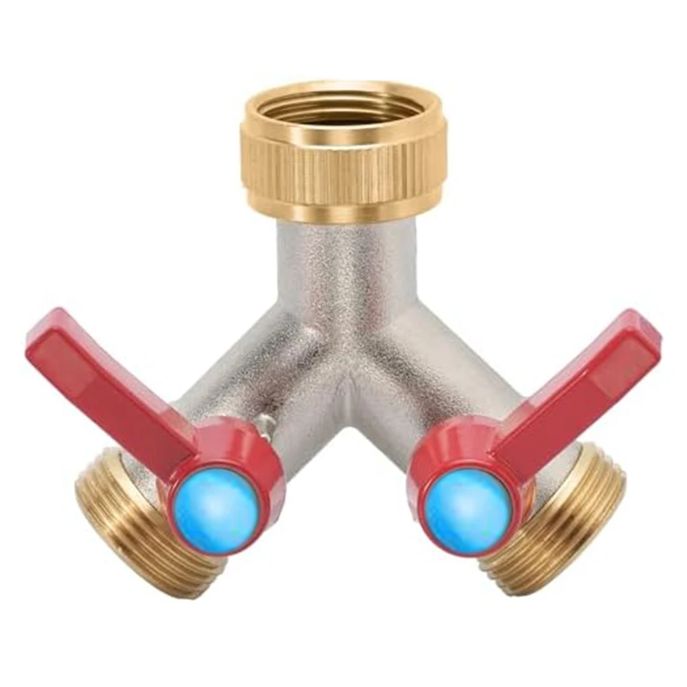 For Drip Irrigation Hose Connector 2 Way Water Distributor For Kitchen Tap Brass Material Corrosion Resistant Easy Installation
For Drip Irrigation Hose Connector 2 Way Water Distributor For Kitchen Tap Brass Material Corrosion Resistant Easy Installation