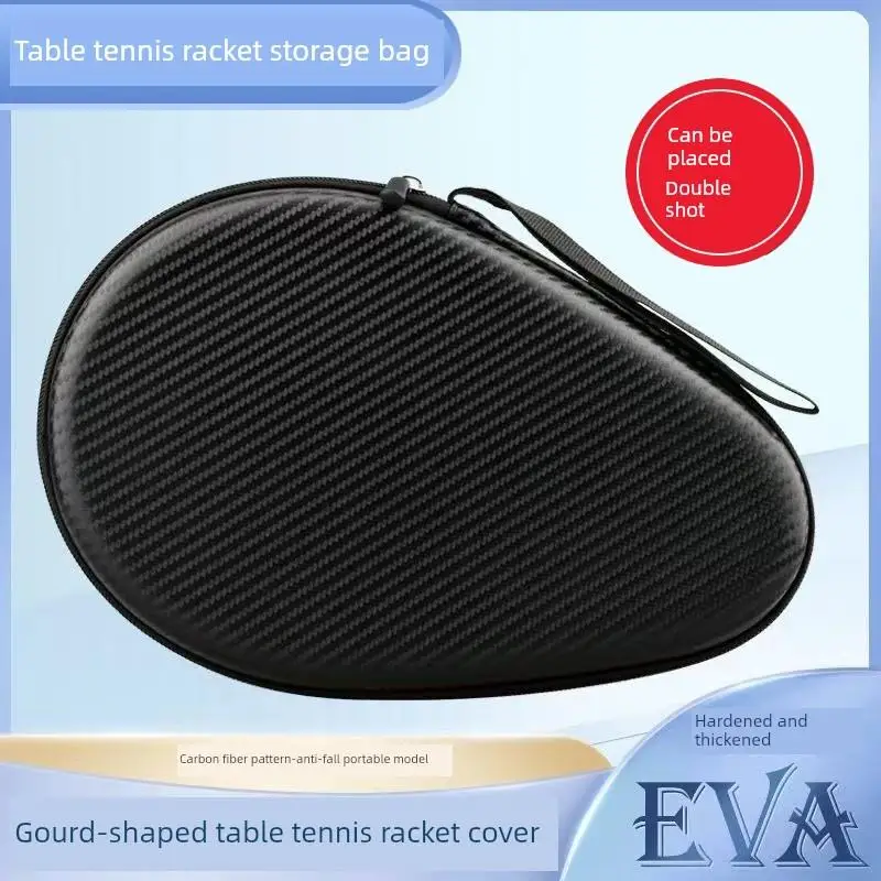 Portable Hardell Pong Raet Case Protective Storage Box Square Gourd aped Design for Table Tennis Equipment
Portable Hardell Pong Raet Case Protective Storage Box Square Gourd aped Design for Table Tennis Equipment