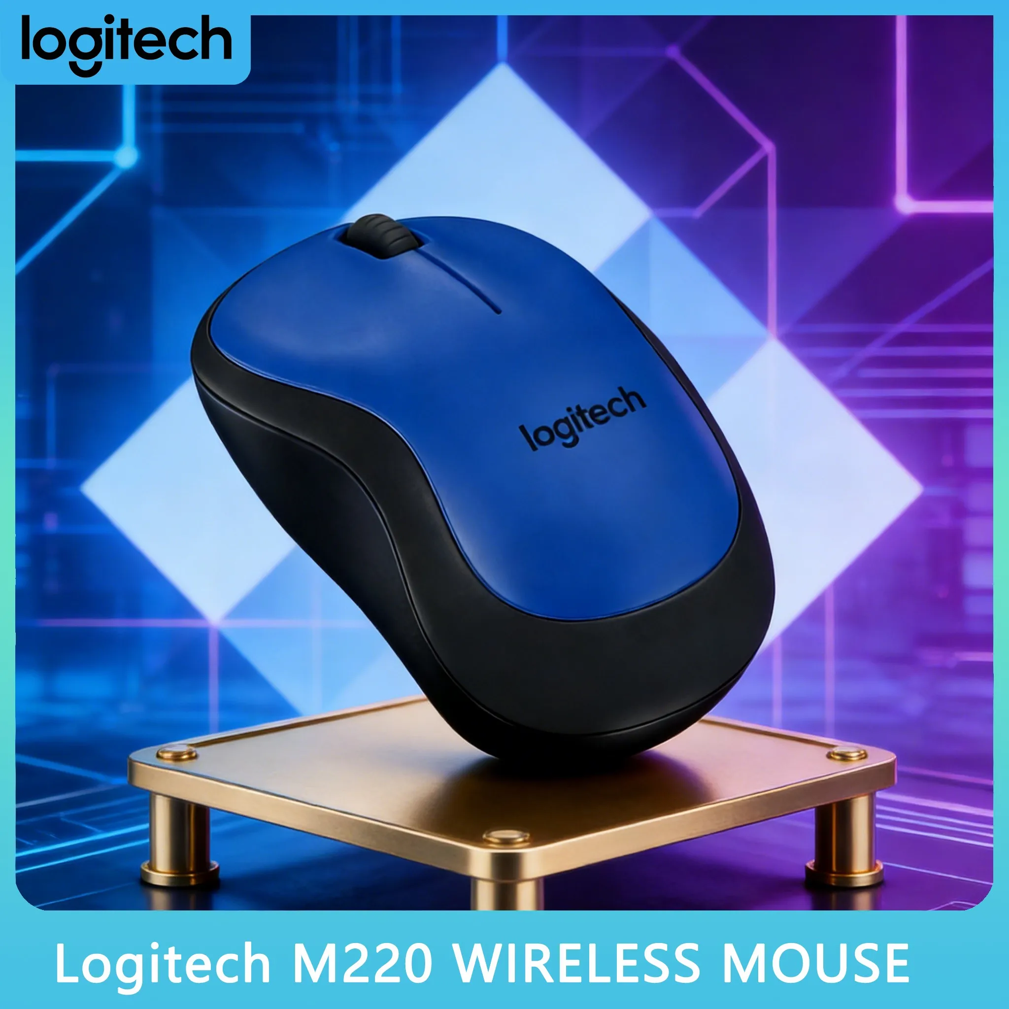 18-Month Long Battery Logitech M220 - Works on Almost Any Surface