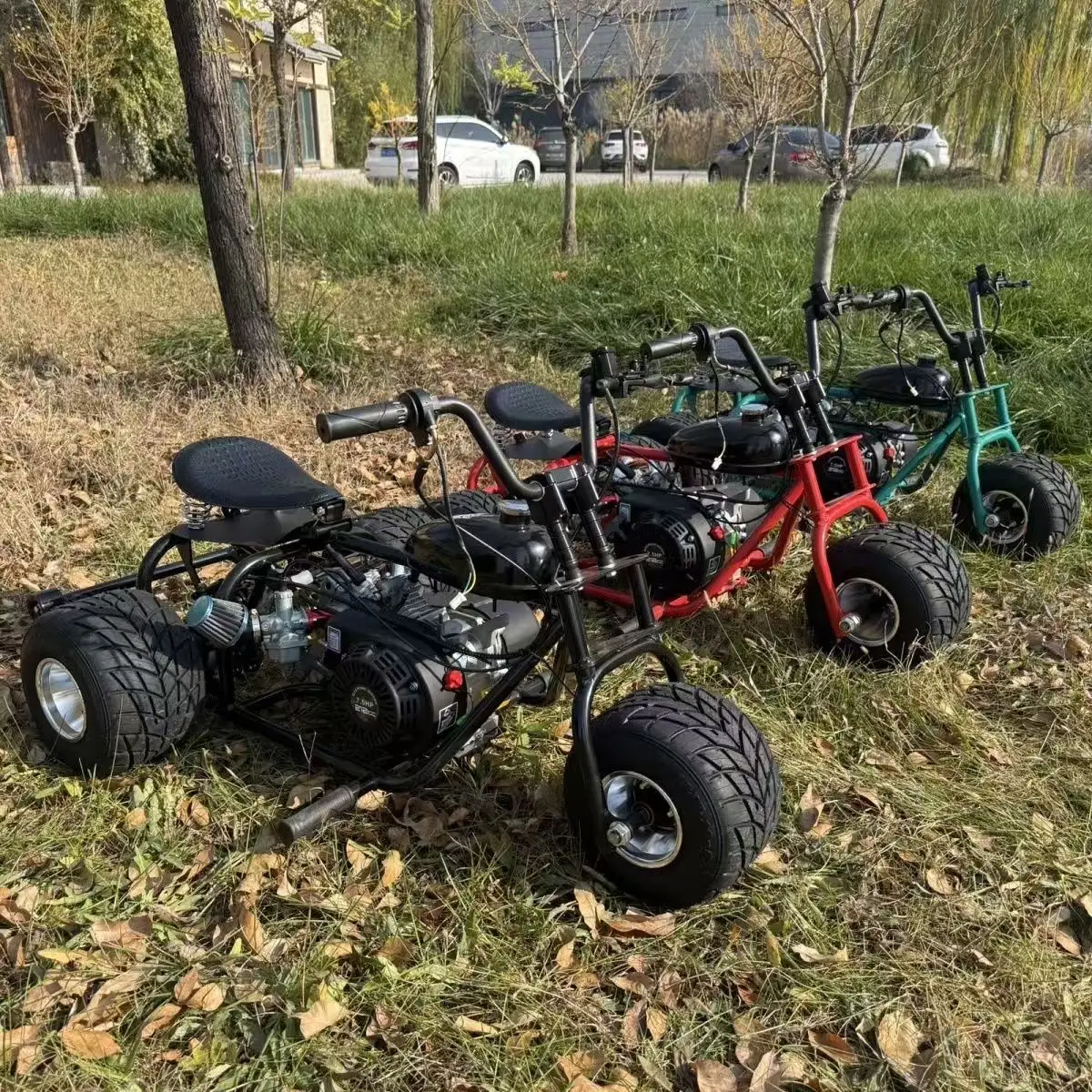 Customized Racing Pedal Go Kart Mini Bike 212cc 8.5HP 4 Stroke Gas Powered Chain Drive Off-Road Adults 60km/h
Customized Racing Pedal Go Kart Mini Bike 212cc 8.5HP 4 Stroke Gas Powered Chain Drive Off-Road Adults 60km/h