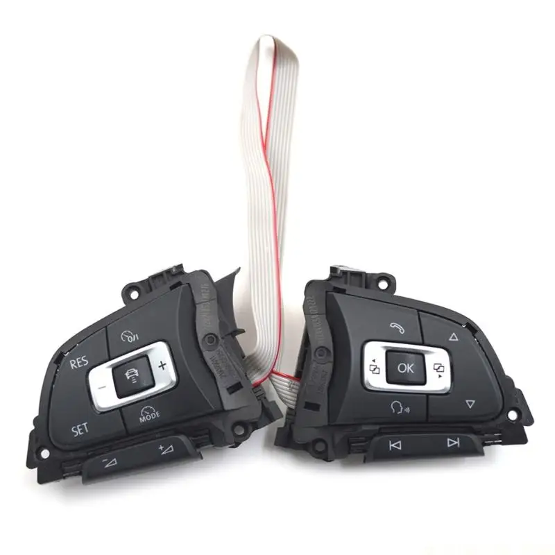 J0MA Waterproof Button Switches 5G0959442H 5G0959442K for Golf 7 Multifunction Steering Control Switches Automotive Accessory
J0MA Waterproof Button Switches 5G0959442H 5G0959442K for Golf 7 Multifunction Steering Control Switches Automotive Accessory