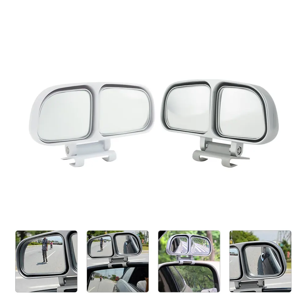 2Pcs Blind Spot Mirror for Car Wide Angle Adjustable Rear View Double Mirror Universal Fit for Truck Suv Rv Driving
2Pcs Blind Spot Mirror for Car Wide Angle Adjustable Rear View Double Mirror Universal Fit for Truck Suv Rv Driving