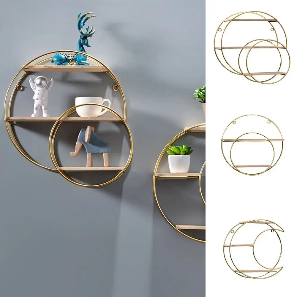 Creative Iron Decorative Wall Shelf Gold Nordic Style Wall Storage Rack Space Saving No Punching Wall Decoration Living Room
Creative Iron Decorative Wall Shelf Gold Nordic Style Wall Storage Rack Space Saving No Punching Wall Decoration Living Room
