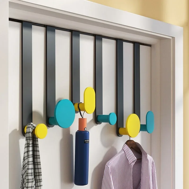 Hanger Behind The Door No Punching Wall Hanging Clothes Rack Wall Hanging Storage Rack Clothes Hat Clothes Hook Door Hanger
Hanger Behind The Door No Punching Wall Hanging Clothes Rack Wall Hanging Storage Rack Clothes Hat Clothes Hook Door Hanger