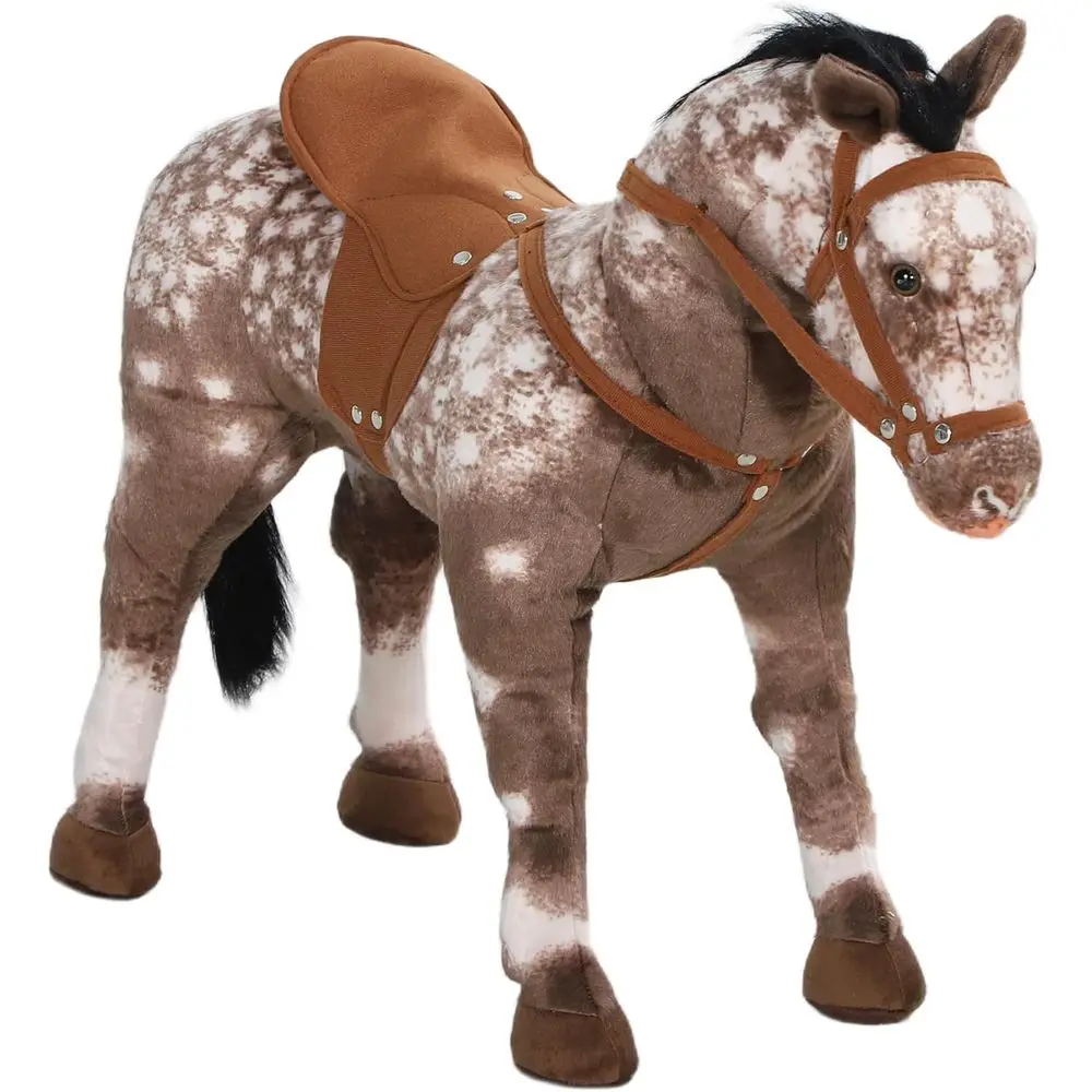 Ride-on Horse with Realistic Neighing for Kids Aged 3-8, Brown
Ride-on Horse with Realistic Neighing for Kids Aged 3-8, Brown