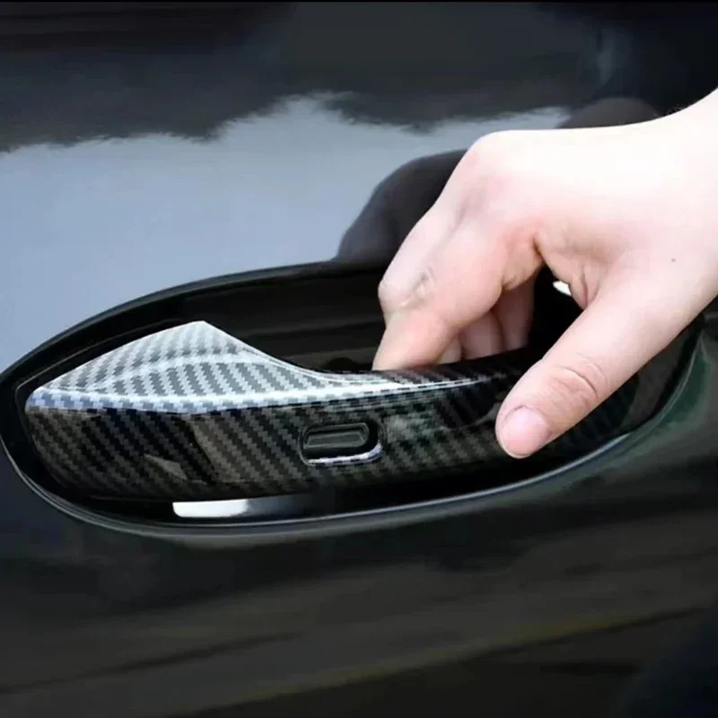 For Volkswagen VW Tiguan MK3 2023 2024 Accessories Car Carbon Fiber Black Door Handle Protective Cover Styling Stickers Trim
For Volkswagen VW Tiguan MK3 2023 2024 Accessories Car Carbon Fiber Black Door Handle Protective Cover Styling Stickers Trim