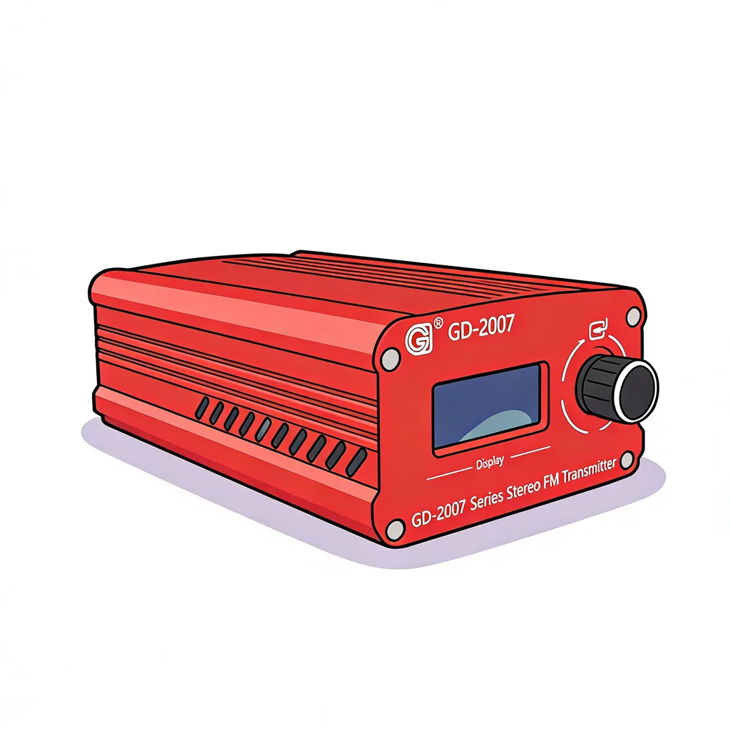 GD-2007 10W FM Transmitte Drive-in Church Cinema
GD-2007 10W FM Transmitte Drive-in Church Cinema