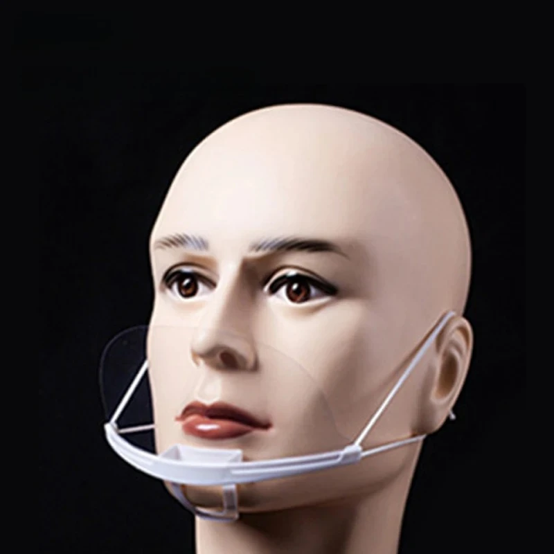 Anti-Fog Transparent Masks, 5pcs Saliva-Proof Hygiene Safety Masks for Tattoo, Catering, Beauty Shops, Waiters & More
Anti-Fog Transparent Masks, 5pcs Saliva-Proof Hygiene Safety Masks for Tattoo, Catering, Beauty Shops, Waiters & More