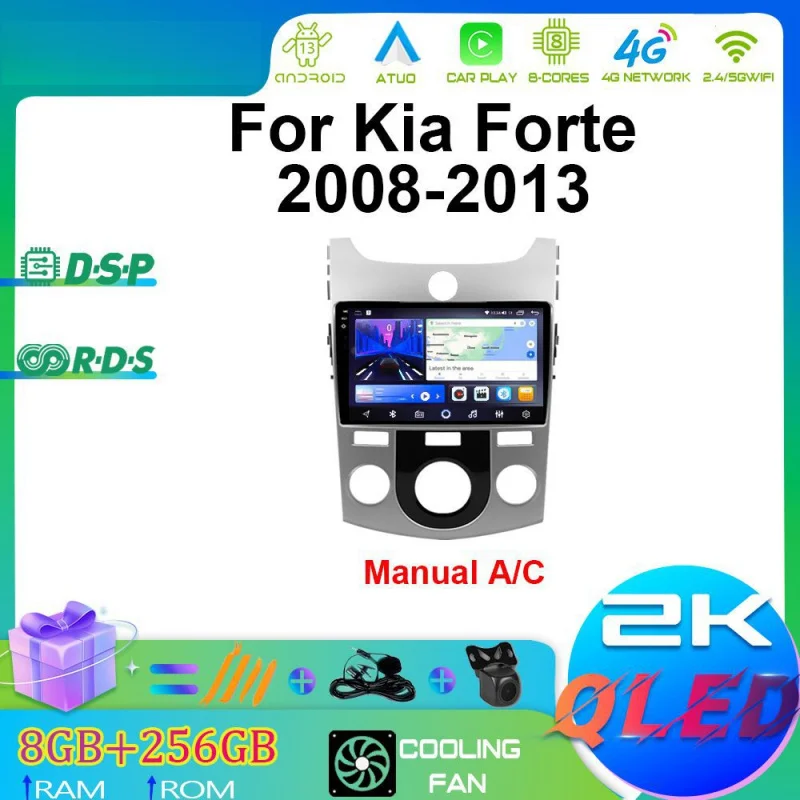 For Kia Forte 2008-2013 Car Multimedia Player Android Car Player GPS WIFI Carplay 4G Car Radio Navigation Stereo Car Electronic
For Kia Forte 2008-2013 Car Multimedia Player Android Car Player GPS WIFI Carplay 4G Car Radio Navigation Stereo Car Electronic