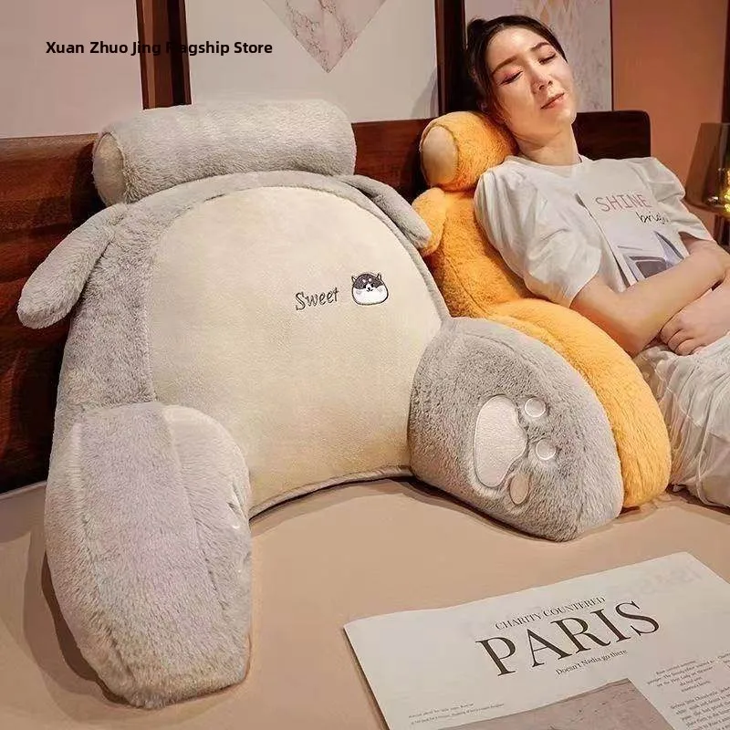 Soft Bedside Pillow Large Backrest Pillow Dormitory Pillow Girls Waist Support Pillow Lumbar Pad Home Decorative Pillow
Soft Bedside Pillow Large Backrest Pillow Dormitory Pillow Girls Waist Support Pillow Lumbar Pad Home Decorative Pillow