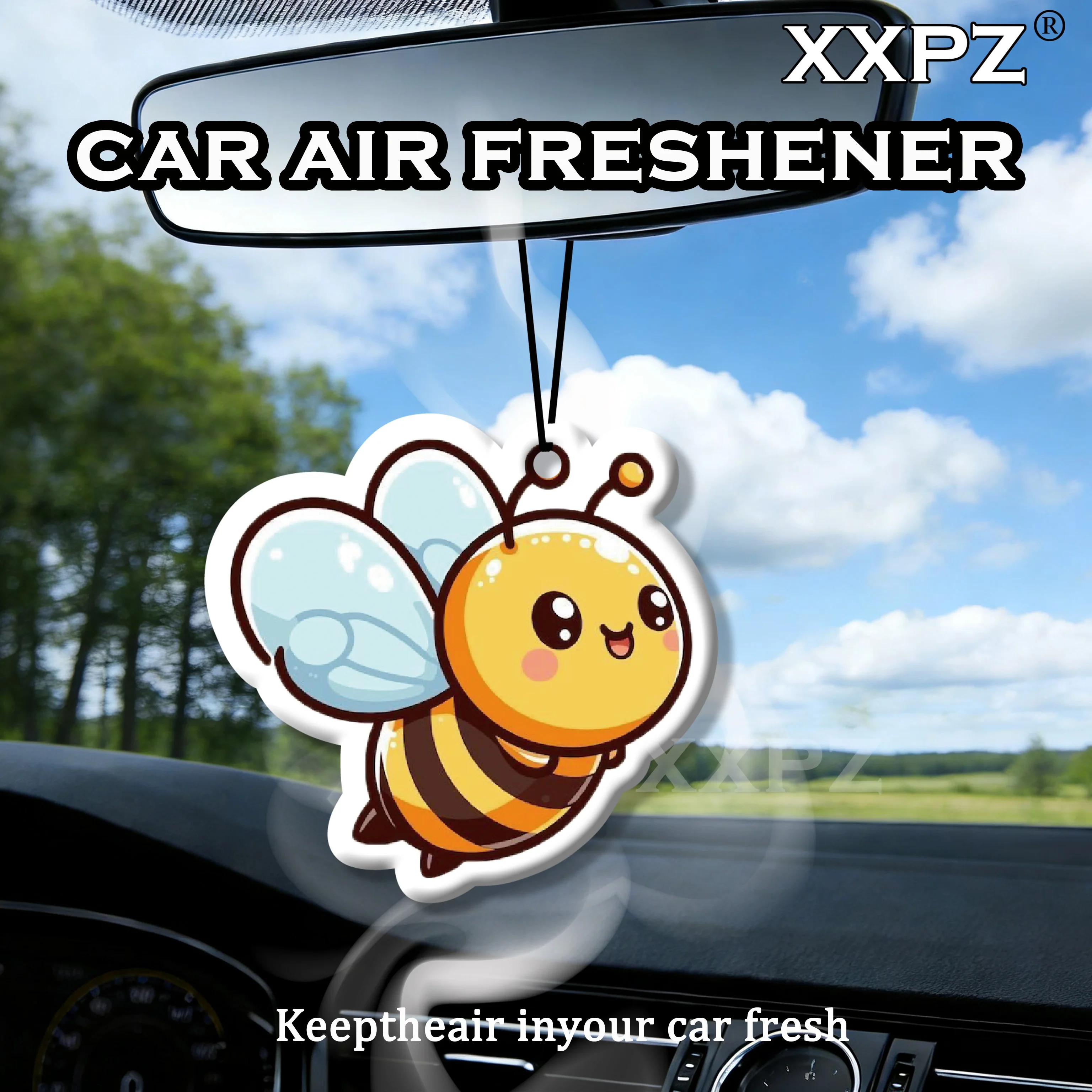 1/3pcs Bee Car Air Freshener Auto Parts Car Hanging Funny Yellow Bee Shape Aromatherapy Scent Gift for Friends New Car
1/3pcs Bee Car Air Freshener Auto Parts Car Hanging Funny Yellow Bee Shape Aromatherapy Scent Gift for Friends New Car