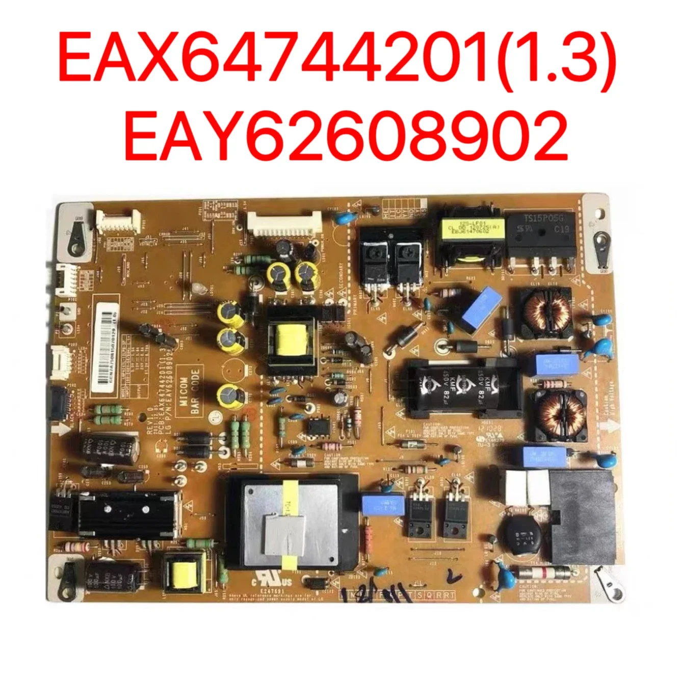42LM6600-CE 47LM6600 Power Board EAX64744201 LGP4247L-12LPB-3P EAY62608902 LGP4247L-12LPB
42LM6600-CE 47LM6600 Power Board EAX64744201 LGP4247L-12LPB-3P EAY62608902 LGP4247L-12LPB