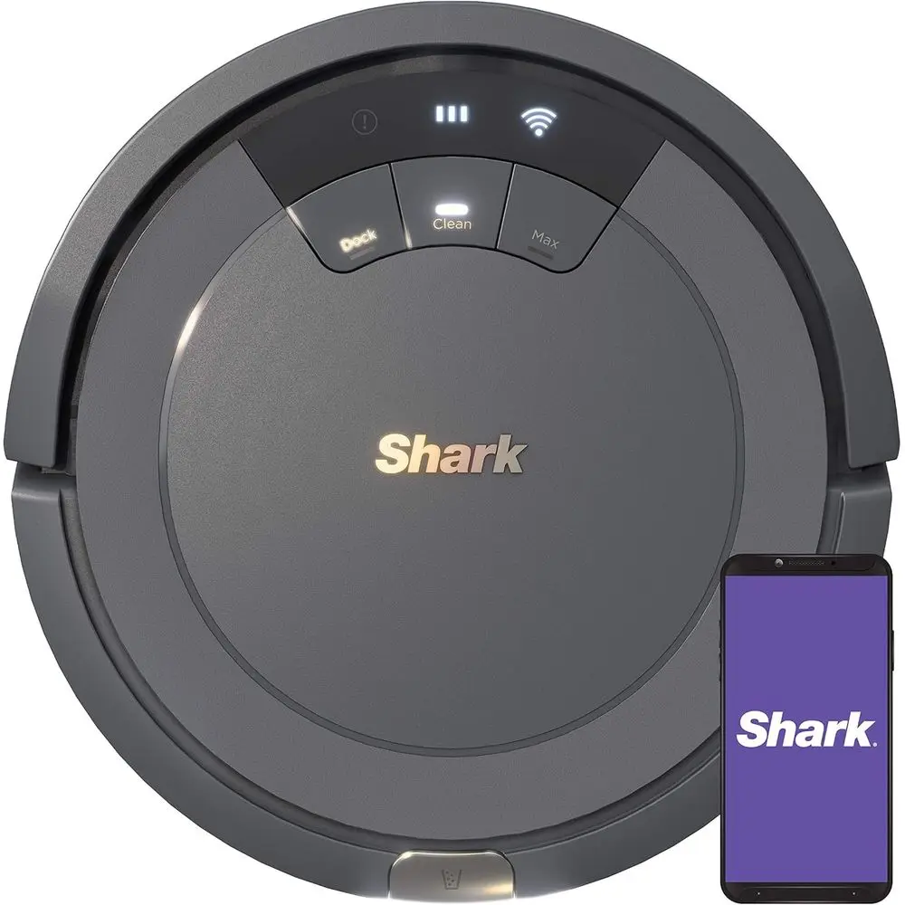 Tri-Brush Robot Vacuum, 120-Minute Runtime, Compatible with Alexa, Cleans Multiple Surfaces, Grey
Tri-Brush Robot Vacuum, 120-Minute Runtime, Compatible with Alexa, Cleans Multiple Surfaces, Grey