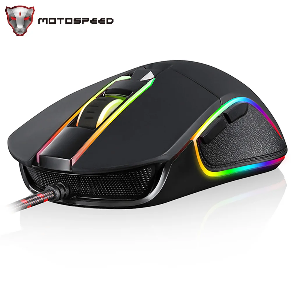 Программируемая игровая мышь Motospeed V30, 3500DPI мыши с RGB-подсветкой, USB компьютер, оптическое дыхание для ПК, OSU, игровой плеер
Программируемая игровая мышь Motospeed V30, 3500DPI мыши с RGB-подсветкой, USB компьютер, оптическое дыхание для ПК, OSU, игровой плеер