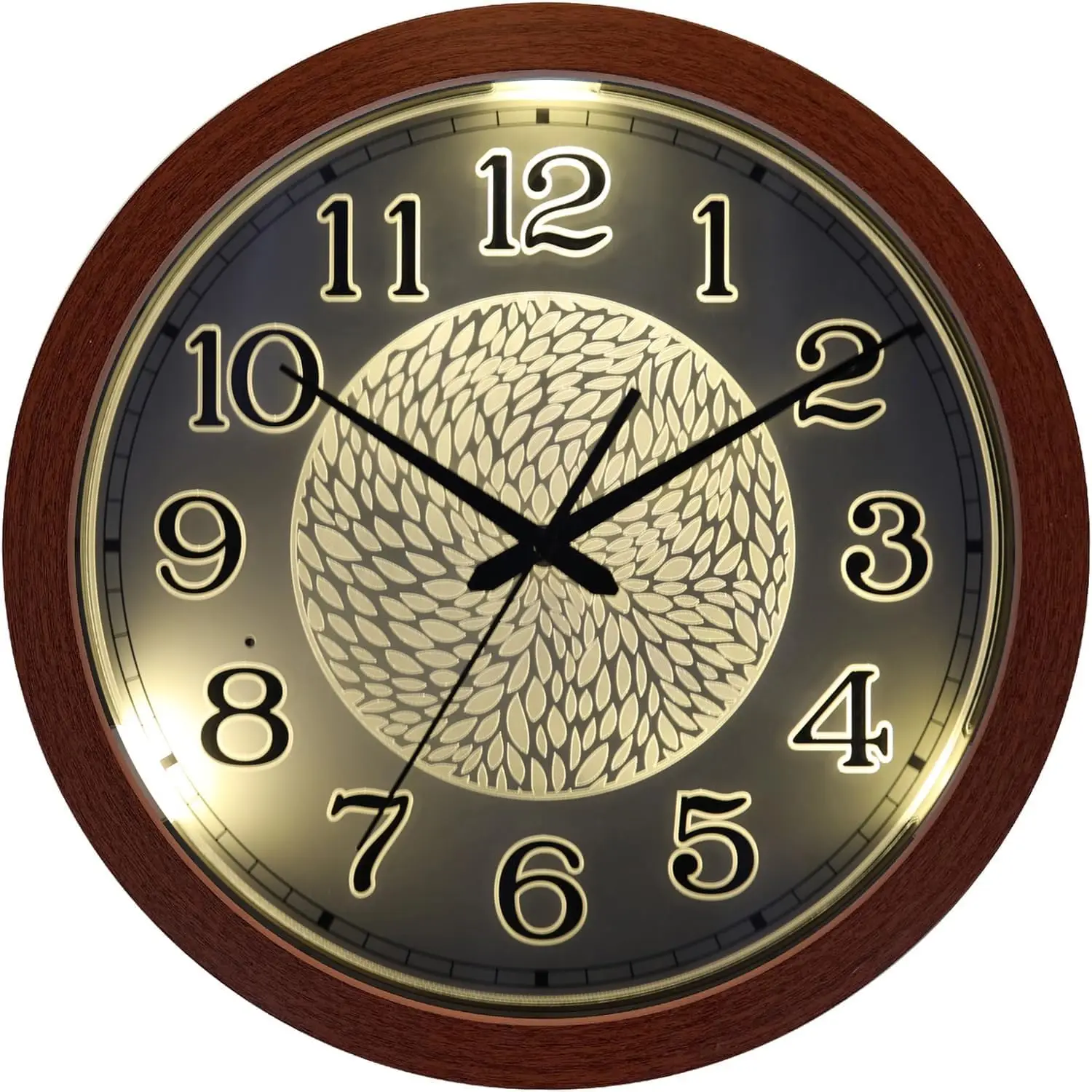 Night Light Wall Clock for Bedroom, 13 Inch Wall Clock Lighted up at Night, Large Digital Display, Adjustable Brightness, Batter
Night Light Wall Clock for Bedroom, 13 Inch Wall Clock Lighted up at Night, Large Digital Display, Adjustable Brightness, Batter