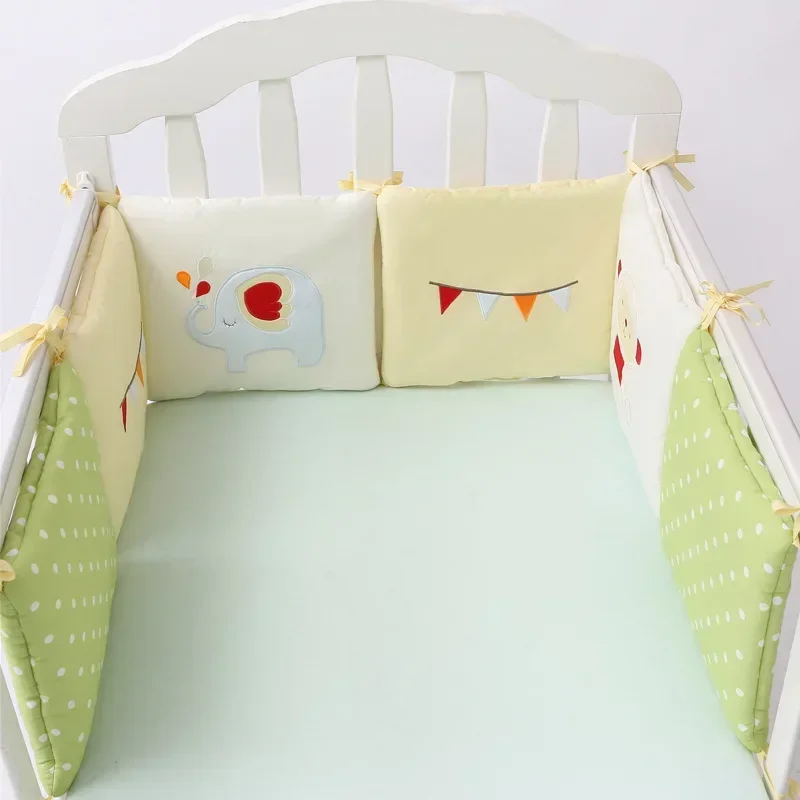 6Pcs/Set Baby Bed Protector Crib Bumper Pads Baby Bed Bumper Kids Safety Bed Around Cotton Blend Crib Anti-collision Anti-fall
6Pcs/Set Baby Bed Protector Crib Bumper Pads Baby Bed Bumper Kids Safety Bed Around Cotton Blend Crib Anti-collision Anti-fall