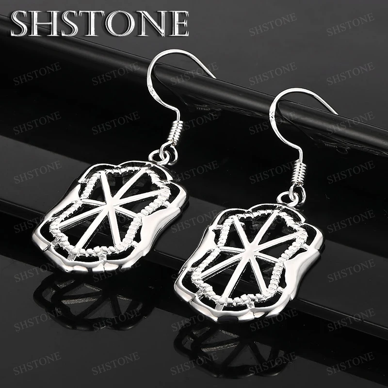 Fashion Charm Drop Earring 925 Sterling Silver Jewelry Women Romantic Wedding Sweet Engagement Party Gift Accessories Delicate
Fashion Charm Drop Earring 925 Sterling Silver Jewelry Women Romantic Wedding Sweet Engagement Party Gift Accessories Delicate