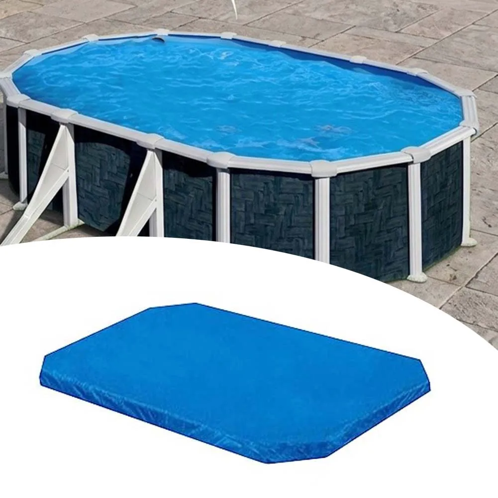 1pcs Inflatable Pool Cover Pool Protection With Waterproof Drawstring UV-Resistant Rectangular Blue Cover For Inflatable Pools
1pcs Inflatable Pool Cover Pool Protection With Waterproof Drawstring UV-Resistant Rectangular Blue Cover For Inflatable Pools