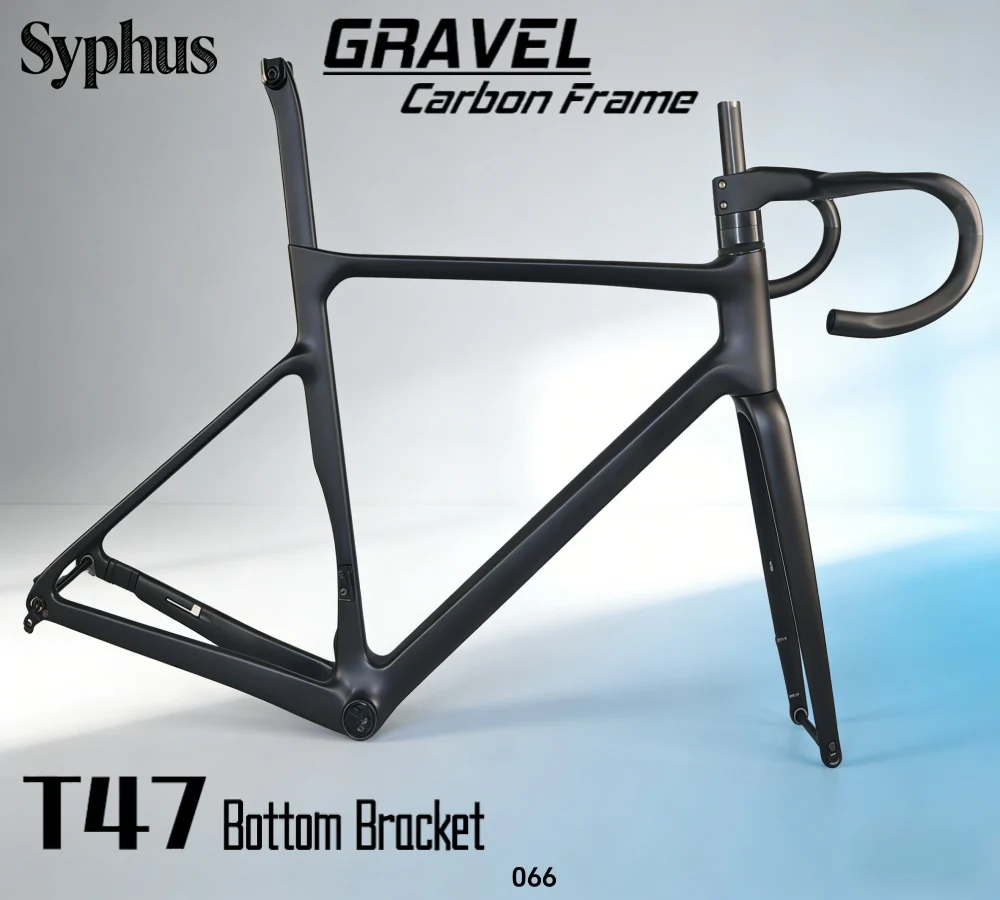Syphus 700C Carbon Gravel Frame T47 Gravel Frame Disc Brake Gravel Bicycle Frameset Gravel Bike Fram
Syphus 700C Carbon Gravel Frame T47 Gravel Frame Disc Brake Gravel Bicycle Frameset Gravel Bike Fram
