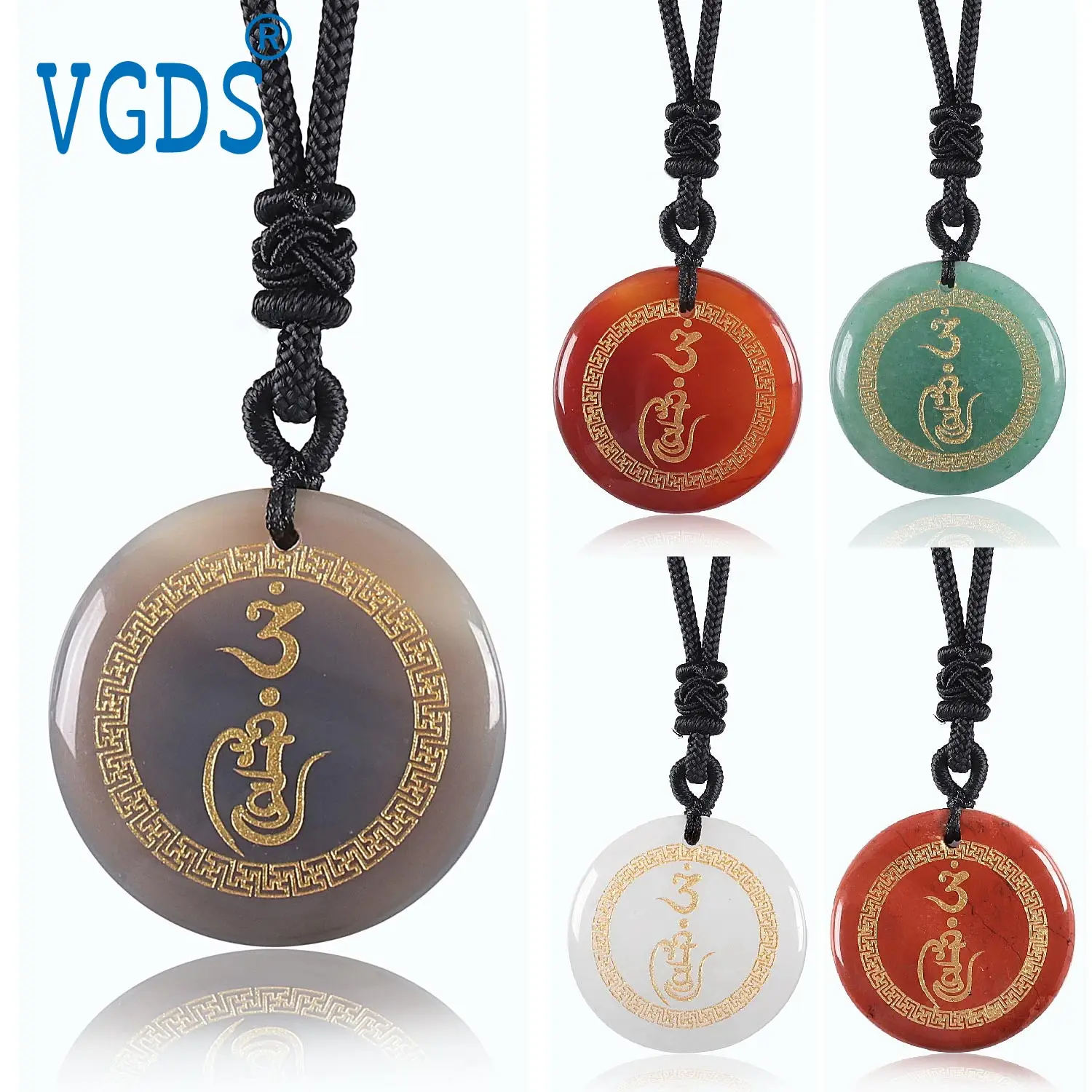 Natural Crystal Agate Gemstone Carved Vajra Body Protecting Mantra Exorcism Reiki Healing Pendant Necklace For Men Women Jewelry
Natural Crystal Agate Gemstone Carved Vajra Body Protecting Mantra Exorcism Reiki Healing Pendant Necklace For Men Women Jewelry