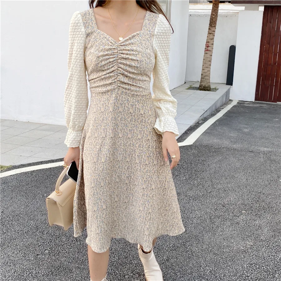 Spring Autumn Women Floral Dresses Elegant Vintage Cottagecore Black Maxi Dress Female Korean Lace Long Sleeve V-Neck Vestidos
Spring Autumn Women Floral Dresses Elegant Vintage Cottagecore Black Maxi Dress Female Korean Lace Long Sleeve V-Neck Vestidos