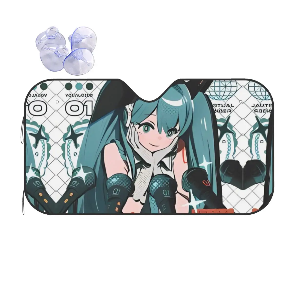 Hatsune Miku Windshield Sunshade Manga Novelty Cover Front Block Window 70x130cm Sun Visor UV Protector
Hatsune Miku Windshield Sunshade Manga Novelty Cover Front Block Window 70x130cm Sun Visor UV Protector