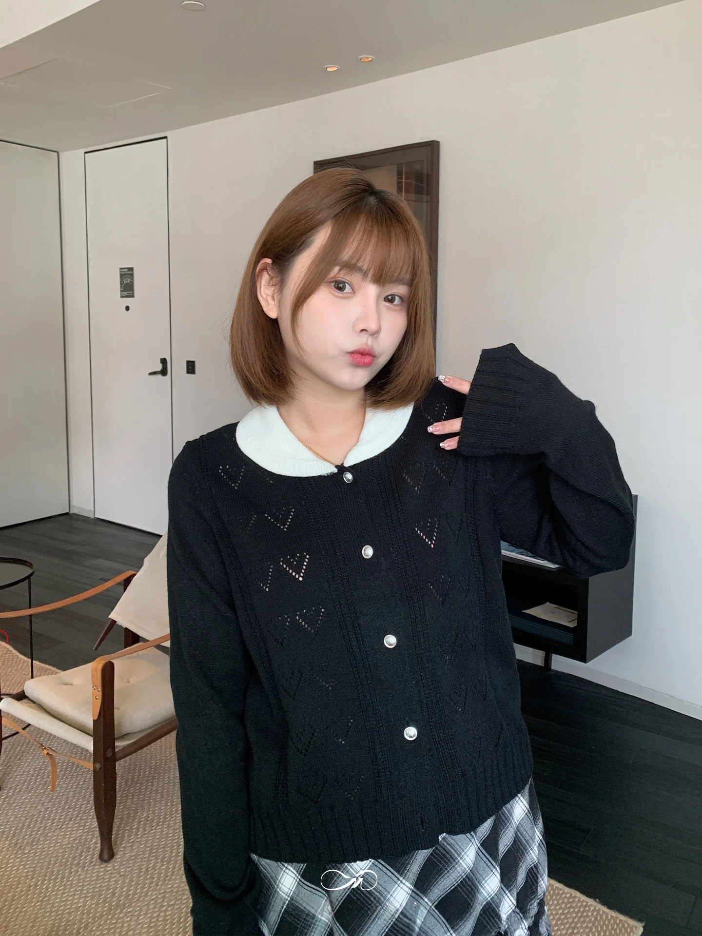 Женский вязаный кардиган Maixi большого размера с открытым передом, в стиле колор-блок, с воротником-стойкой, ажурный, повседневный, с длинными рукавами, для осени
Женский вязаный кардиган Maixi большого размера с открытым передом, в стиле колор-блок, с воротником-стойкой, ажурный, повседневный, с длинными рукавами, для осени