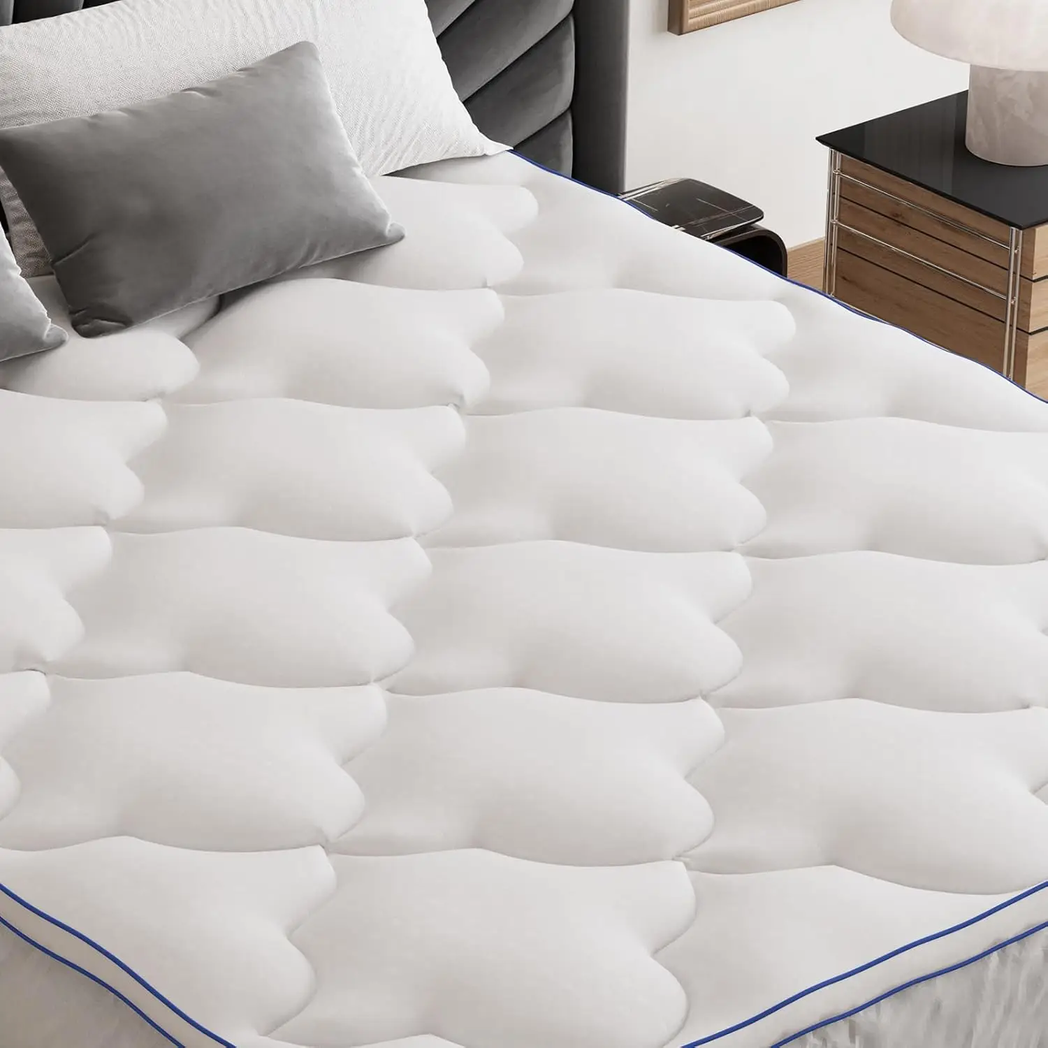 Подушка Top Mattr Topper Twin Size, Чехол для матраса с глубоким карманом 8-21 H, Защита матраса для кровати для облегчения боли Ba, Мягкий
Подушка Top Mattr Topper Twin Size, Чехол для матраса с глубоким карманом 8-21 H, Защита матраса для кровати для облегчения боли Ba, Мягкий