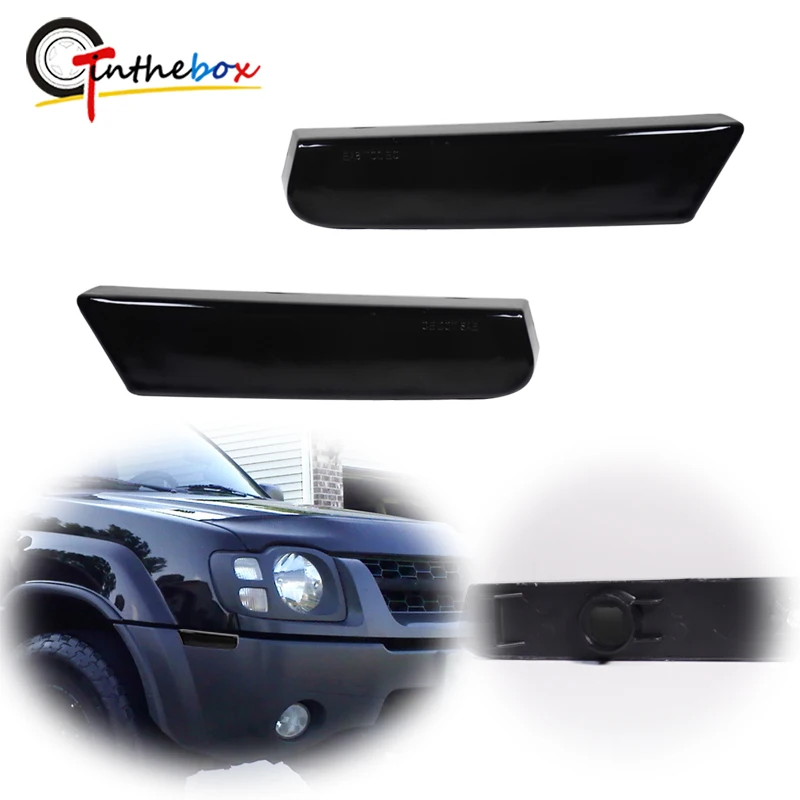 Gtinthebox Car Front Corner Parking Light Side Marker Signal Light Cover Housing Kit For 2002-2004 Nissan Xterra, No Bulb/Socket
Gtinthebox Car Front Corner Parking Light Side Marker Signal Light Cover Housing Kit For 2002-2004 Nissan Xterra, No Bulb/Socket
