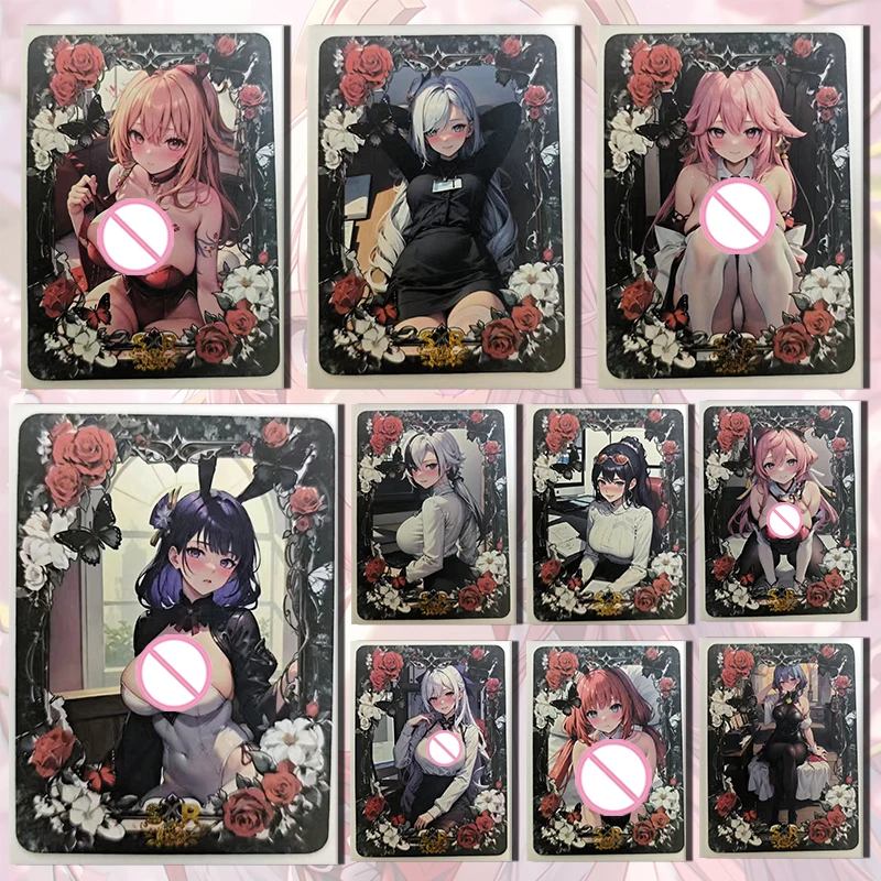 Goddess Story ACG Sexy Girl SR card Yae Miko Shenhe Nilou Raiden Shogun Hu Tao boy Toy collection Birthday Christmas gifts
Goddess Story ACG Sexy Girl SR card Yae Miko Shenhe Nilou Raiden Shogun Hu Tao boy Toy collection Birthday Christmas gifts