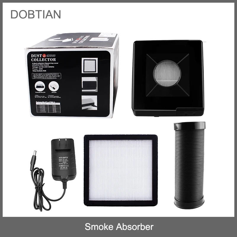 Fume Extractor Smoking Instrument With LED Light 220v Activated Carbon filter Sponge Solder iron Smoke Absorber
Fume Extractor Smoking Instrument With LED Light 220v Activated Carbon filter Sponge Solder iron Smoke Absorber