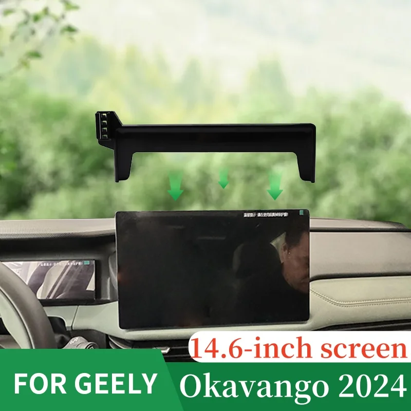 Car Phone Holder For Geely Okavango 2024 14.6-inch Screen Panel Fixed Base Fast Wireless Charging Phone Mount Car Accessories
Car Phone Holder For Geely Okavango 2024 14.6-inch Screen Panel Fixed Base Fast Wireless Charging Phone Mount Car Accessories