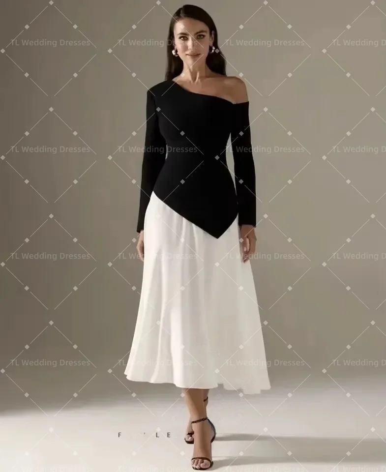 TL Elegant One Shoulder A-line Pleated Long Sleeves Formal Occasion Prom Dress Evening Gowns Customized vestidos de fiesta
TL Elegant One Shoulder A-line Pleated Long Sleeves Formal Occasion Prom Dress Evening Gowns Customized vestidos de fiesta