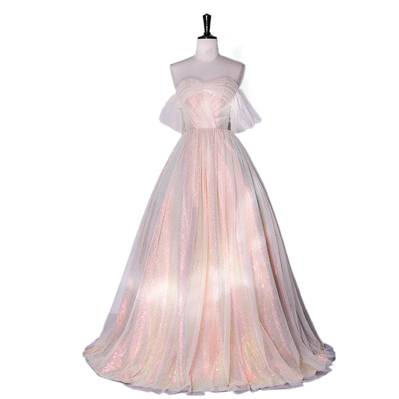 Свадебное платье 2026, новые вечерние платья для похудения с сеткой на одно плечо для корпоративных вечеринок, художественных аудиосвязи и мероприятий хозяйств
Свадебное платье 2026, новые вечерние платья для похудения с сеткой на одно плечо для корпоративных вечеринок, художественных аудиосвязи и мероприятий хозяйств