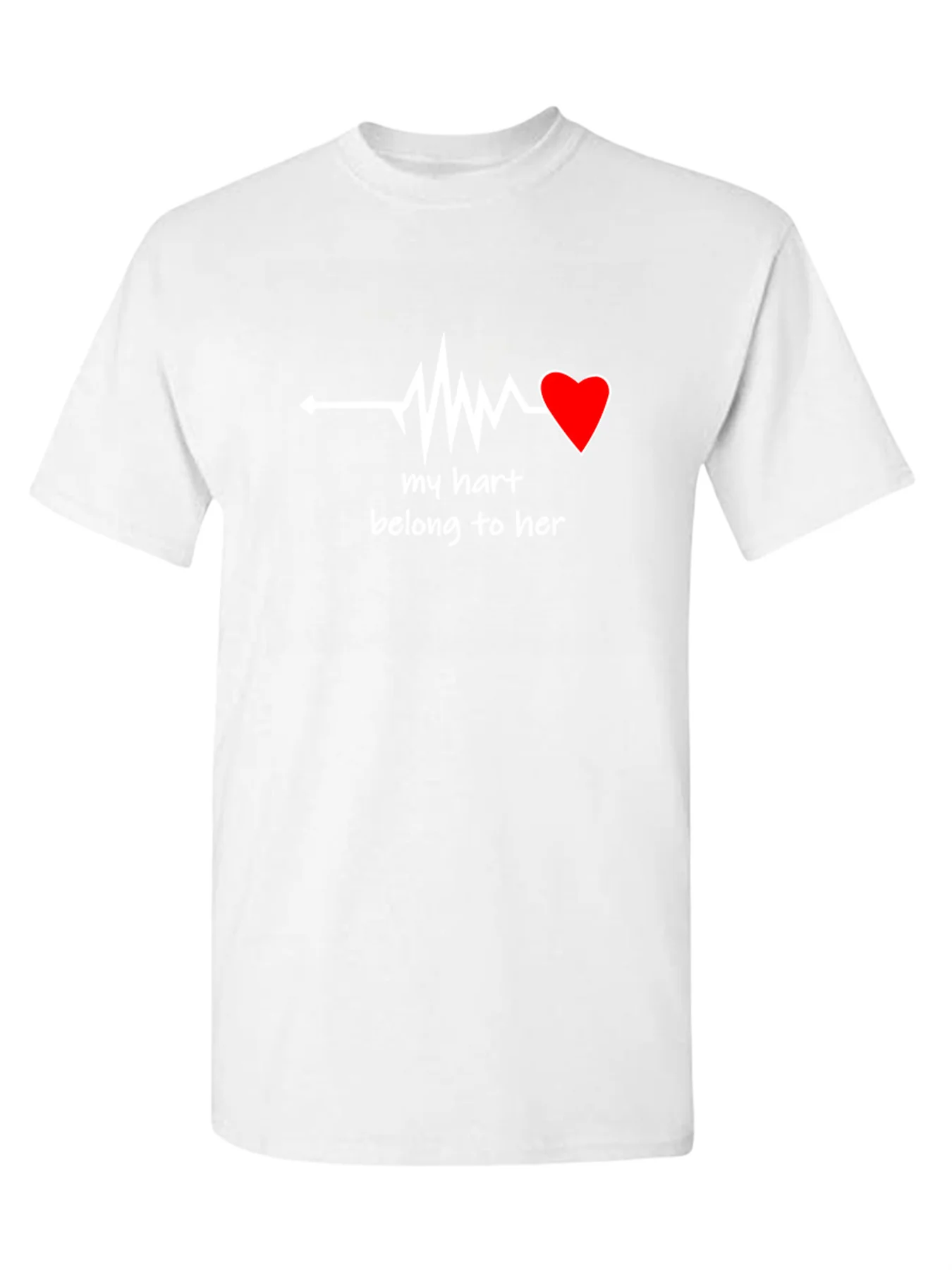 Lightweight Polyester Blend Men's T-Shirt Trendy Streetwear Love Line Letters Creative Design Fast Drying Short Sleeve
Lightweight Polyester Blend Men's T-Shirt Trendy Streetwear Love Line Letters Creative Design Fast Drying Short Sleeve