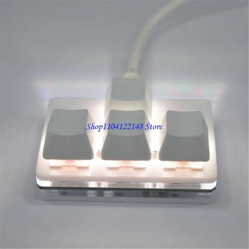 P9FA Handed Mechanical Keyboard One-Handed Mechanical Gaming Keypad Programmable Keypad for PC Gaming Accessories