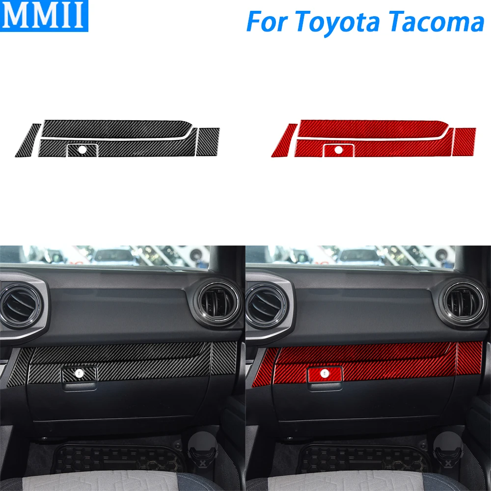For Toyota Tacoma 2015-2020 Carbon Fiber Co-pilot Dashboard Storage Box Handle Panel Trim Cover Car Interior Accessories Sticker
For Toyota Tacoma 2015-2020 Carbon Fiber Co-pilot Dashboard Storage Box Handle Panel Trim Cover Car Interior Accessories Sticker