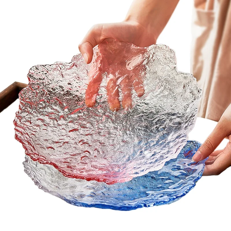*Light luxury crystal glass fruit plate household living room coffee table high value
*Light luxury crystal glass fruit plate household living room coffee table high value