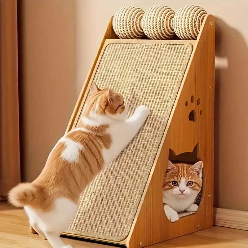 1pc Durable Hemp Rope Cat and Rabbit Scratching Board - No Mess Sofa Safety Design,Magic Invisible Adhesive,Multi-layer Exercise
1pc Durable Hemp Rope Cat and Rabbit Scratching Board - No Mess Sofa Safety Design,Magic Invisible Adhesive,Multi-layer Exercise