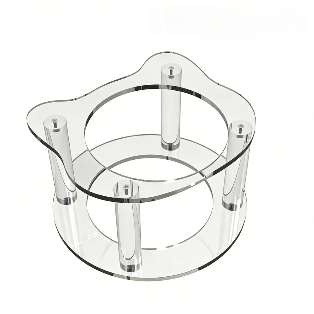 Acrylic Pet Bowl Holder Anti Spill Cat Dog Dish Stand With Clear Design For Food Anti-Spill Ceramic Pet Food Basin Increased
Acrylic Pet Bowl Holder Anti Spill Cat Dog Dish Stand With Clear Design For Food Anti-Spill Ceramic Pet Food Basin Increased