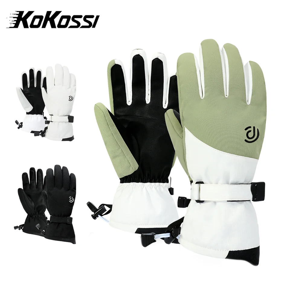 KoKossi зимние термолыжные перчатки с сенсорным экраном, водонепроницаемые велосипедные перчатки, флисовые теплые ветрозащитные мужские и женские спортивные перчатки для сноуборда
KoKossi зимние термолыжные перчатки с сенсорным экраном, водонепроницаемые велосипедные перчатки, флисовые теплые ветрозащитные мужские и женские спортивные перчатки для сноуборда