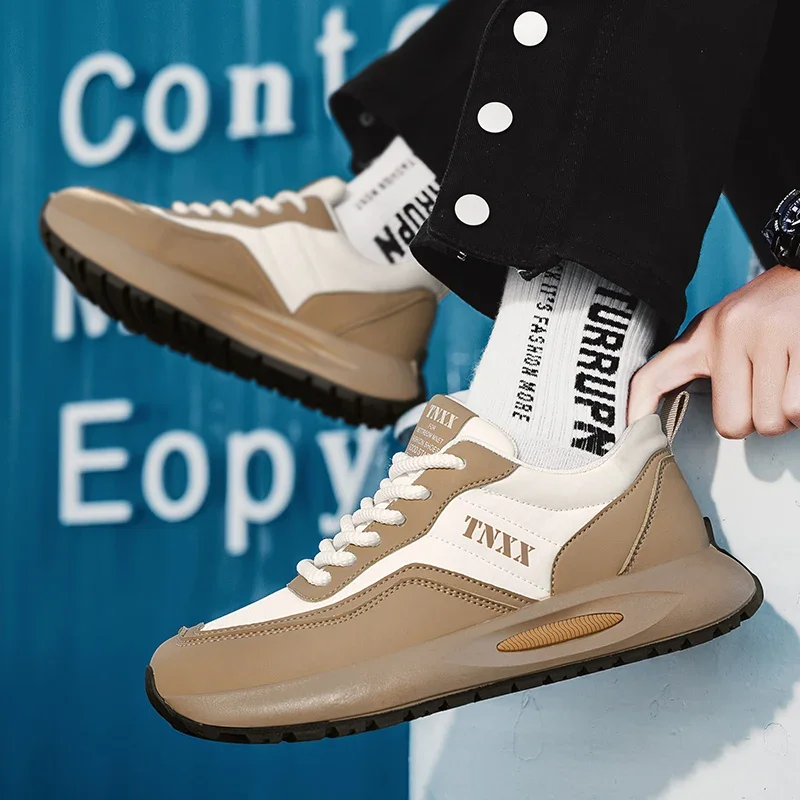 New Casual Sneakers Breathable Male Sneaker Round Toe Platform Outdoor Non-slip Comfortable Fashion Shoes Trend Shoes for Men
New Casual Sneakers Breathable Male Sneaker Round Toe Platform Outdoor Non-slip Comfortable Fashion Shoes Trend Shoes for Men