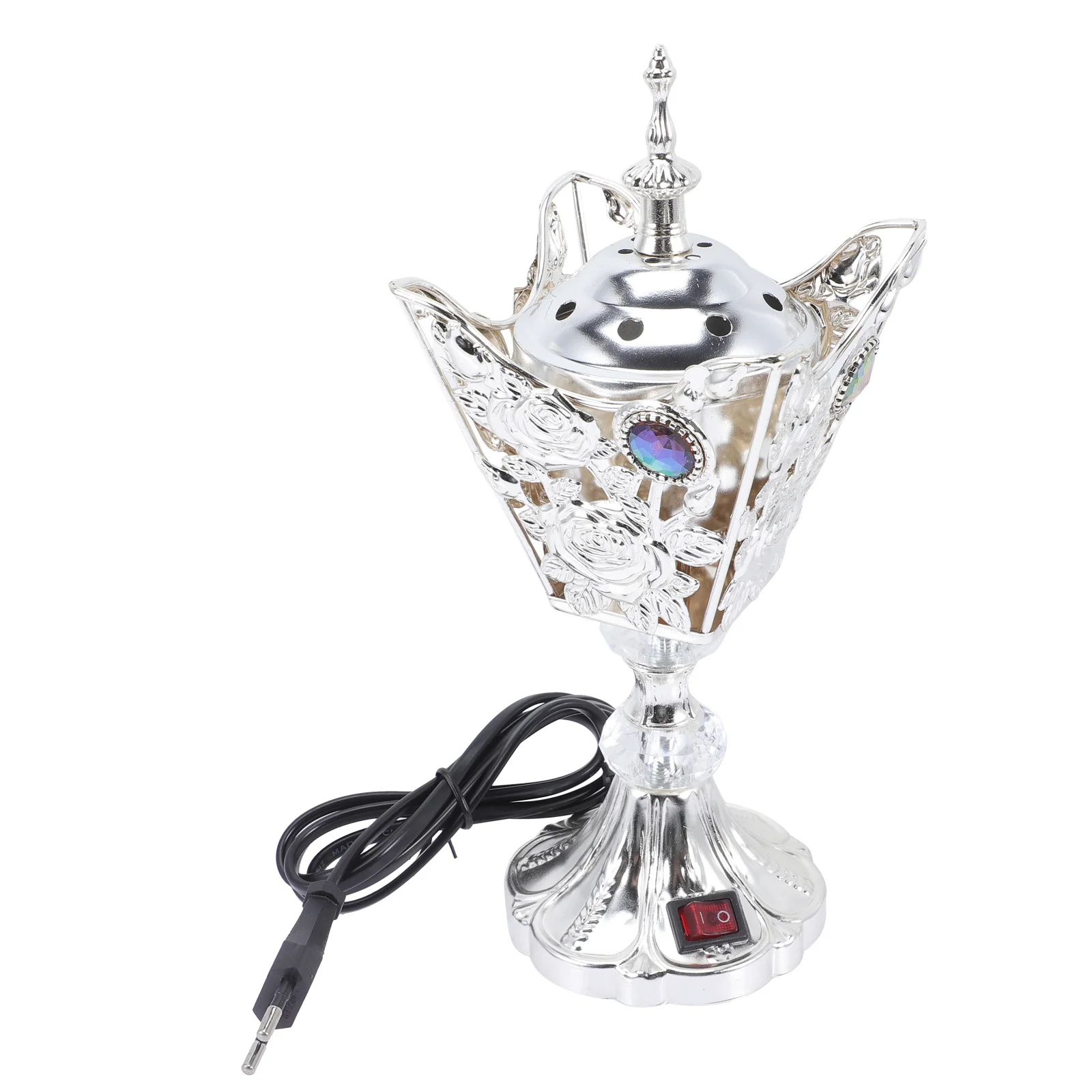 Electric Incense Burner Charcoal Frankincense Censer Classic Home Decor Craft Ornament Refillable Incense Holder Eu Plug
Electric Incense Burner Charcoal Frankincense Censer Classic Home Decor Craft Ornament Refillable Incense Holder Eu Plug