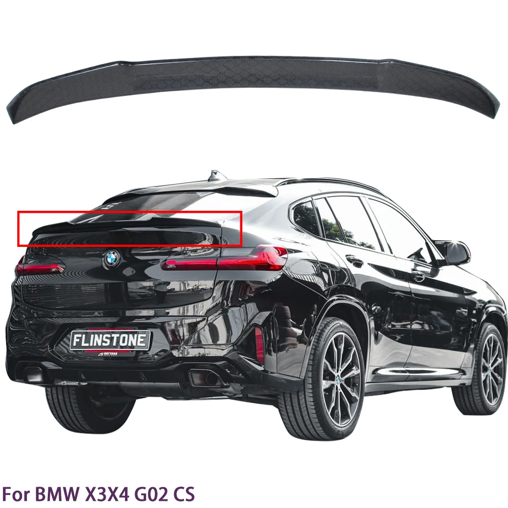 For BMW X4 G02/X4M F98 CS Style Real Honeycomb Carbon Fiber Material Rear Spoiler Trunk Wing 2019-2025
For BMW X4 G02/X4M F98 CS Style Real Honeycomb Carbon Fiber Material Rear Spoiler Trunk Wing 2019-2025