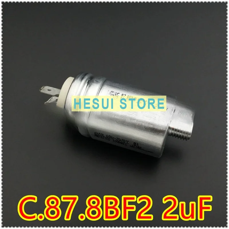 AV C.87.8BF2 MKP 2uF 425V fan motor start-up capacitor
AV C.87.8BF2 MKP 2uF 425V fan motor start-up capacitor
