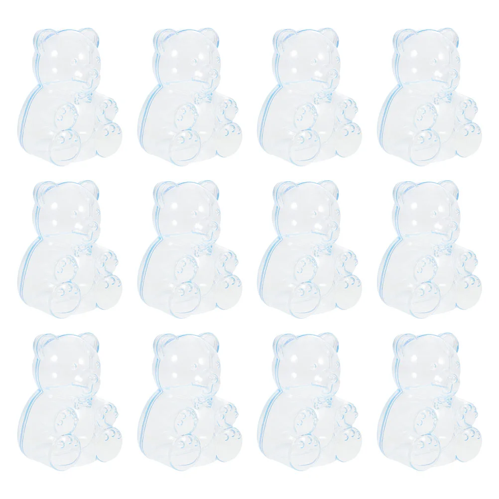 12 Pcs Candy Boxes Bear Shaped Wedding Baby Favors Sturdy Safe Sweets Packaging Holiday Gift Storage Decorative
12 Pcs Candy Boxes Bear Shaped Wedding Baby Favors Sturdy Safe Sweets Packaging Holiday Gift Storage Decorative