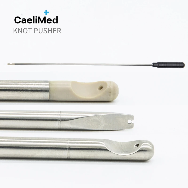 Reusable Laparoscopic Knot Pusher with Stainless Steel Close Open Tip Surgery Simulation Training Instruments endoscopic
Reusable Laparoscopic Knot Pusher with Stainless Steel Close Open Tip Surgery Simulation Training Instruments endoscopic